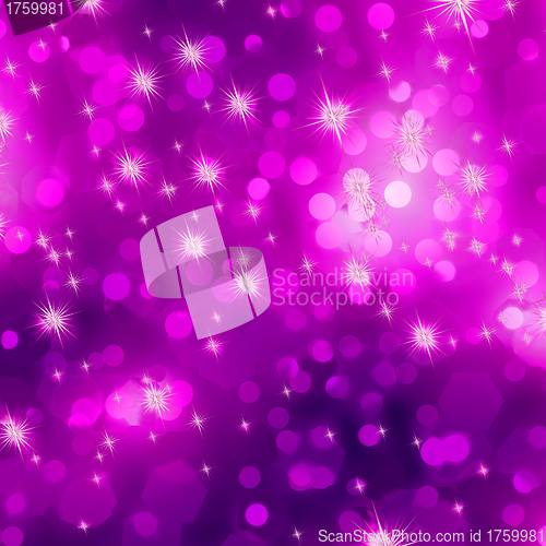 Image of Glittery purple Christmas background. EPS 8