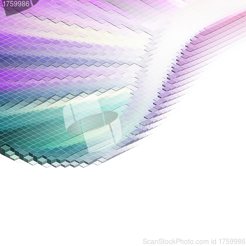 Image of Square pixel mosaic. EPS 8
