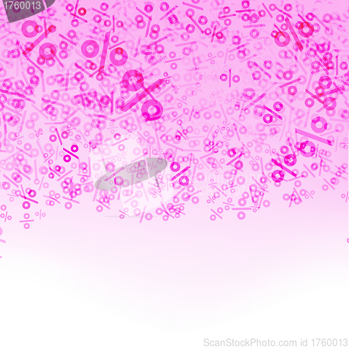 Image of Abstract percen sale template. EPS 8