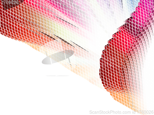 Image of Square pixel mosaic. EPS 8