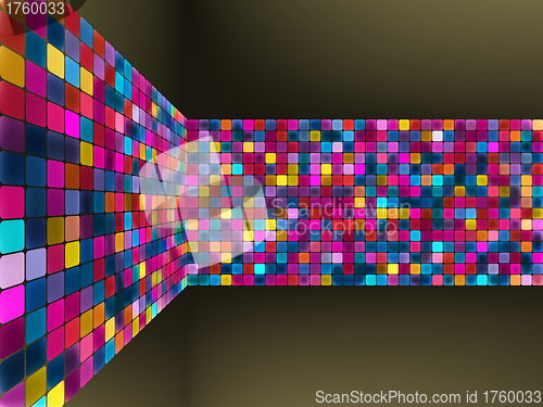 Image of Abstract glowing illustration background. EPS 8