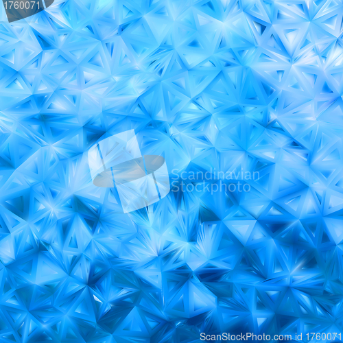 Image of Glow blue mosaic background. EPS 8