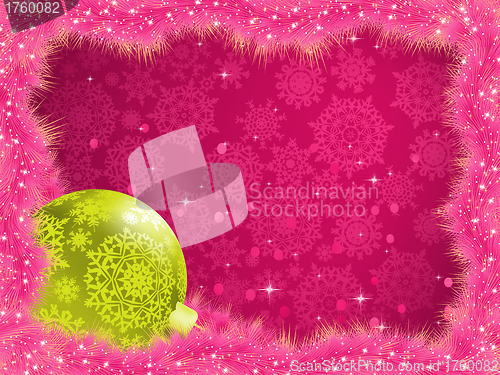 Image of Elegant christmas background. EPS 8