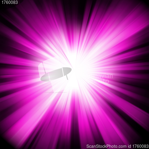 Image of Purple design with a burst. EPS 8