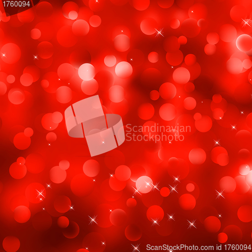Image of Glittery red Christmas background. EPS 8