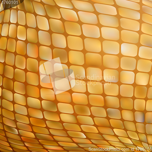 Image of Golden business mosaic. EPS 8