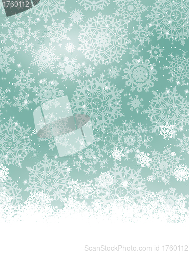 Image of Merry Christmas Greeting Card. EPS 8