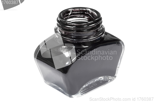 Image of jar of black ink