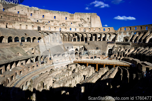 Image of Inside Roman Colosseum 