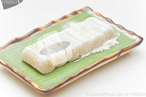 Image of Banana roll on dishes