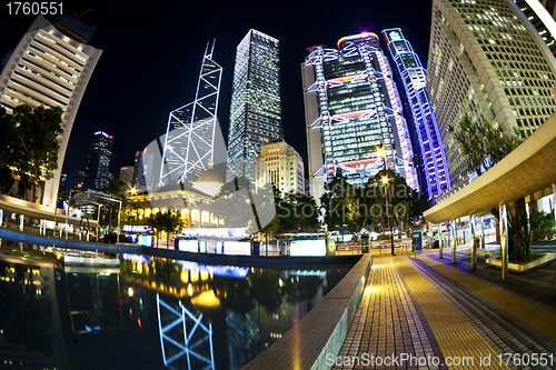 Image of Hong Kong at night