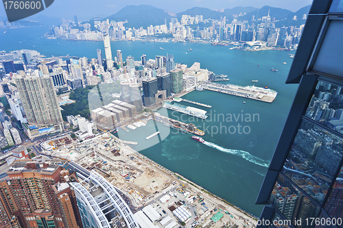 Image of Hong Kong downtown at day