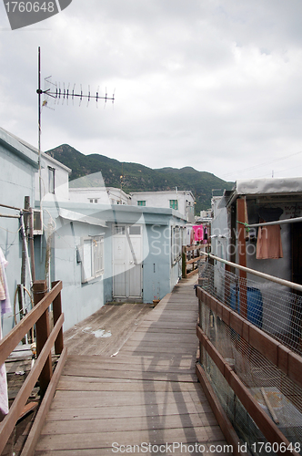 Image of Alley in Tai O fishing village, Hong Kong
