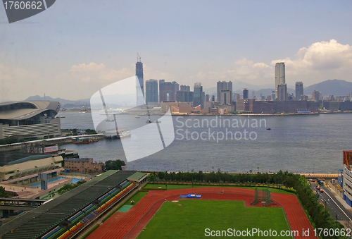 Image of Hong Kong downtown at day time
