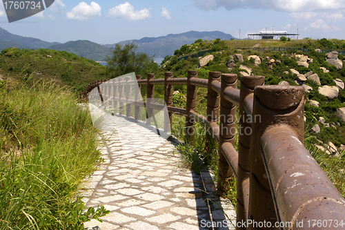 Image of Hiking trail in Cheung Chau at peak