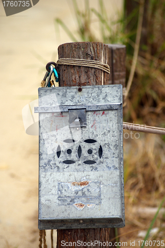 Image of Old postbox in Hong Kong