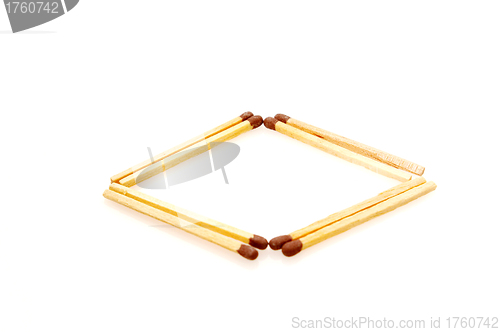 Image of Matches isolated on white background