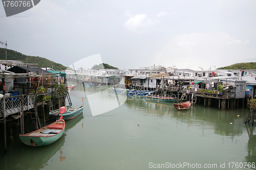 Image of Tai O fishing village in Hong Kong