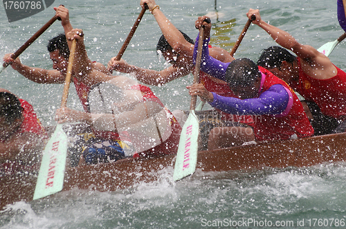 Image of Dragon boat race in Hong Kong