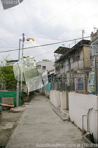 Image of Path in village of Hong Kong