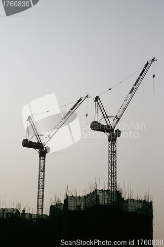 Image of Construction site in Hong Kong