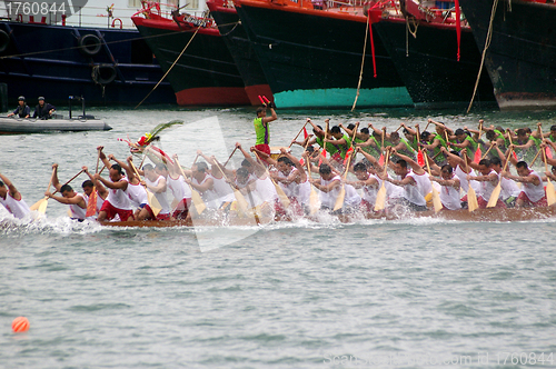 Image of Dragon boat race in Tung Ng Festival, Hong Kong