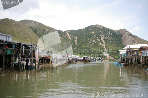 Image of Tai O fishing village in Hong Kong