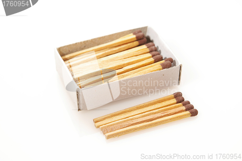 Image of Matches isolated on white background