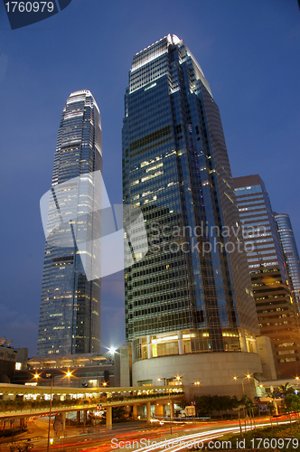 Image of Hong Kong at night