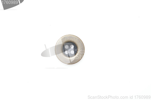 Image of Button isolated on white background