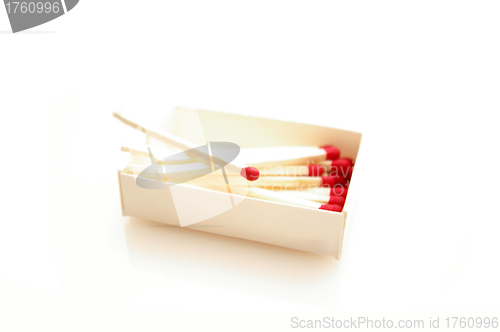 Image of Matches isolated on white background