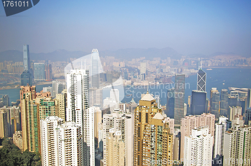 Image of Hong Kong from the peak