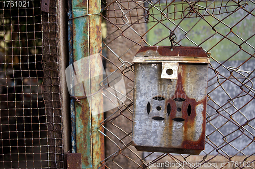 Image of An old postbox