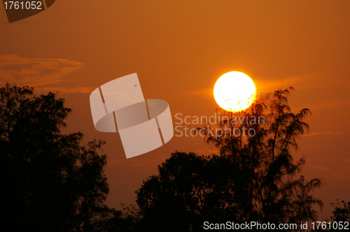 Image of Sunset in Hong Kong