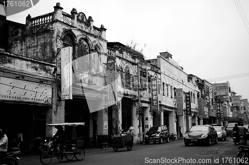 Image of Old street in Hainan, China