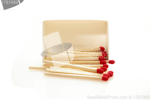 Image of Matches isolated on white background