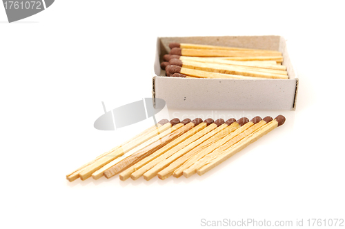 Image of Matches isolated on white background