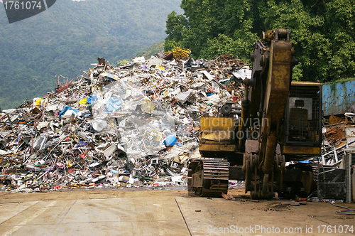 Image of Recycling factory