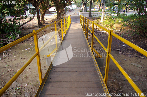 Image of Wooden bridge