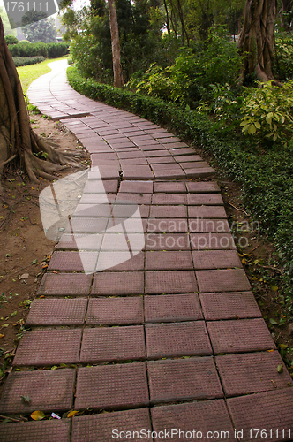 Image of Path in a park