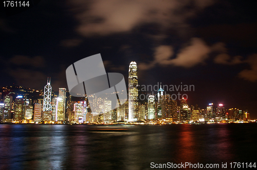 Image of Hong Kong at night