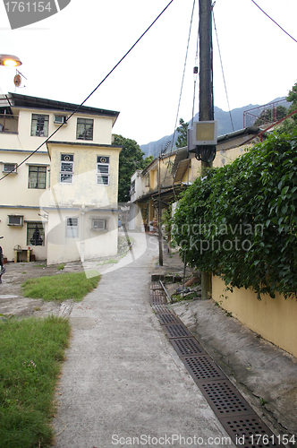 Image of Path in village of Hong Kong