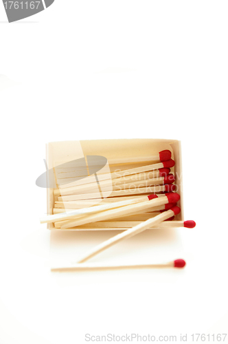 Image of Matches isolated on white background