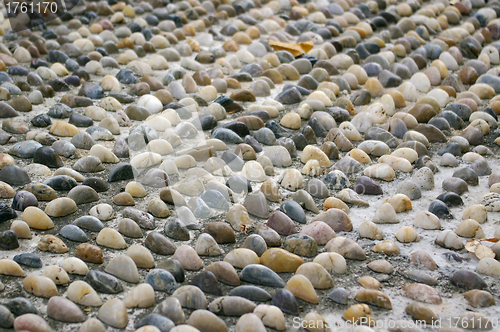 Image of Pebbles stone background