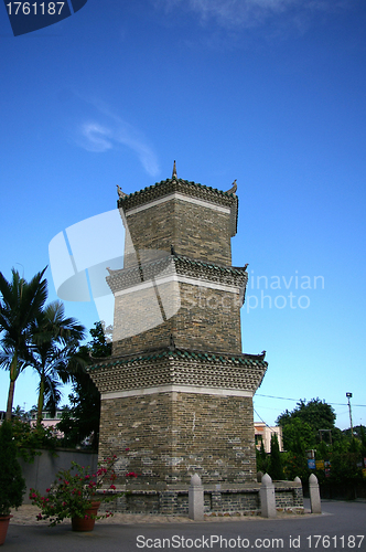 Image of Ancient pagoda in Hong Kong