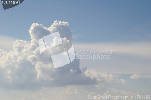 Image of Blue sky background