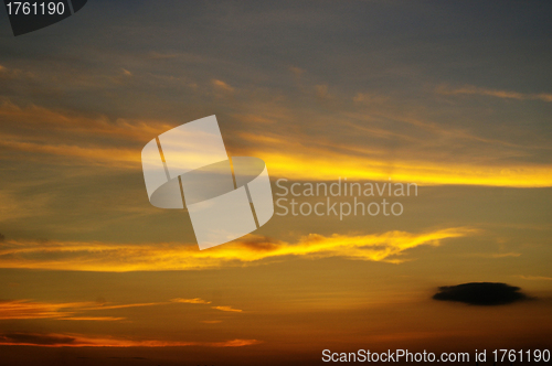 Image of Sunset clouds