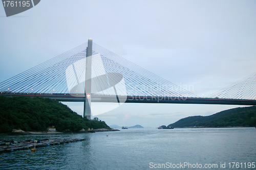 Image of Kap Shui Mun Bridge in Hong Kong