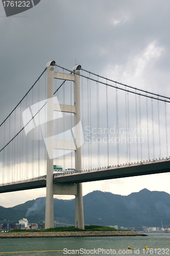 Image of Tsing Ma Bridge in Hong Kong