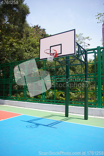 Image of Basketball hoop